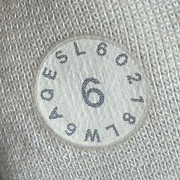 Lululemon Wunder Under HR Crop Dual Shibori Antique White Cement Grey Sz 6 - Picture 12 of 12